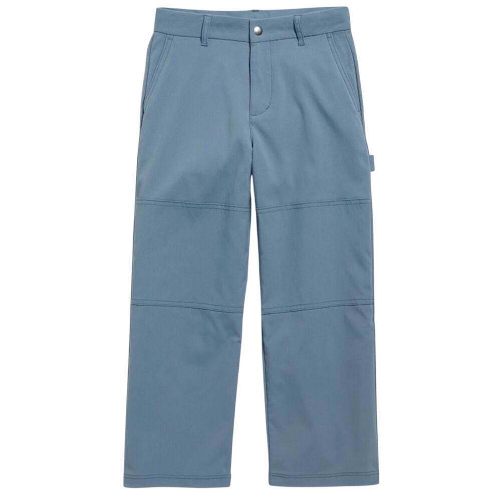 NWT Old Navy Boys Wow Straight Carpenter Pants Blue Double Knee Size 12